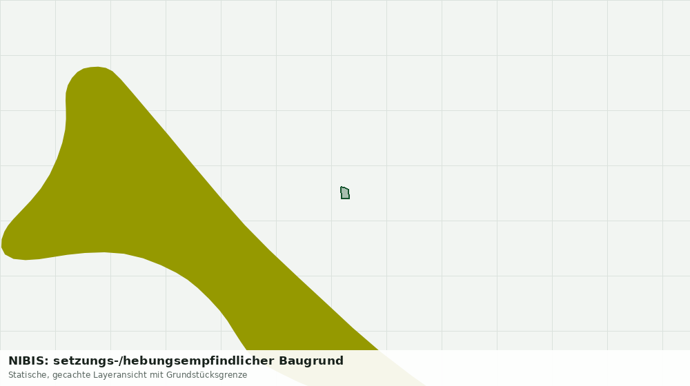 Statische Kartenansicht: NIBIS: setzungs-/hebungsempfindlicher Baugrund