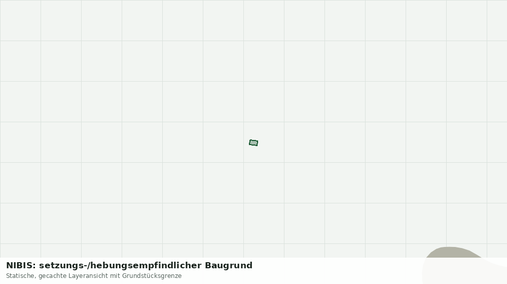 Statische Kartenansicht: NIBIS: setzungs-/hebungsempfindlicher Baugrund