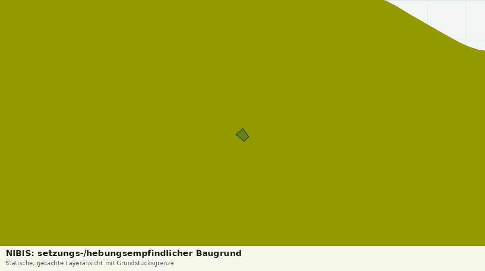 Statische Kartenansicht: NIBIS: setzungs-/hebungsempfindlicher Baugrund