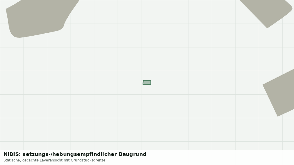 Statische Kartenansicht: NIBIS: setzungs-/hebungsempfindlicher Baugrund