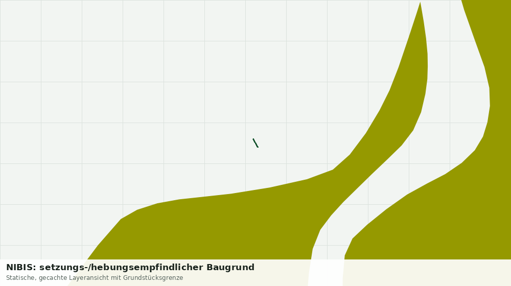 Statische Kartenansicht: NIBIS: setzungs-/hebungsempfindlicher Baugrund