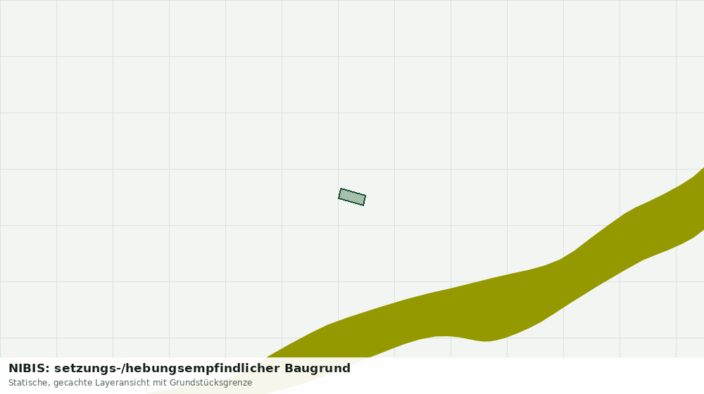 Statische Kartenansicht: NIBIS: setzungs-/hebungsempfindlicher Baugrund