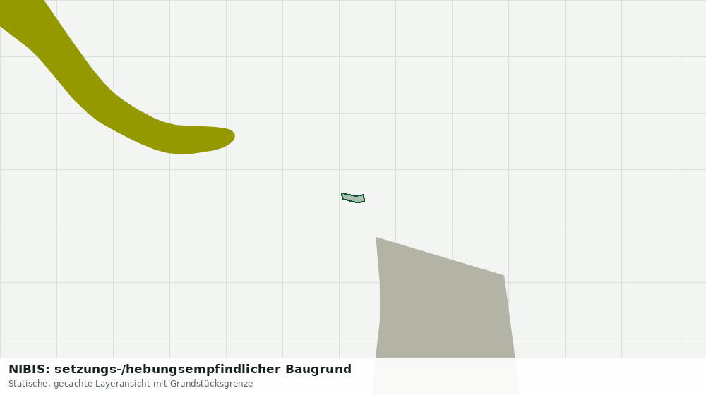 Statische Kartenansicht: NIBIS: setzungs-/hebungsempfindlicher Baugrund