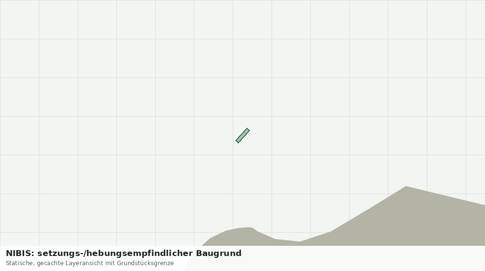 Statische Kartenansicht: NIBIS: setzungs-/hebungsempfindlicher Baugrund