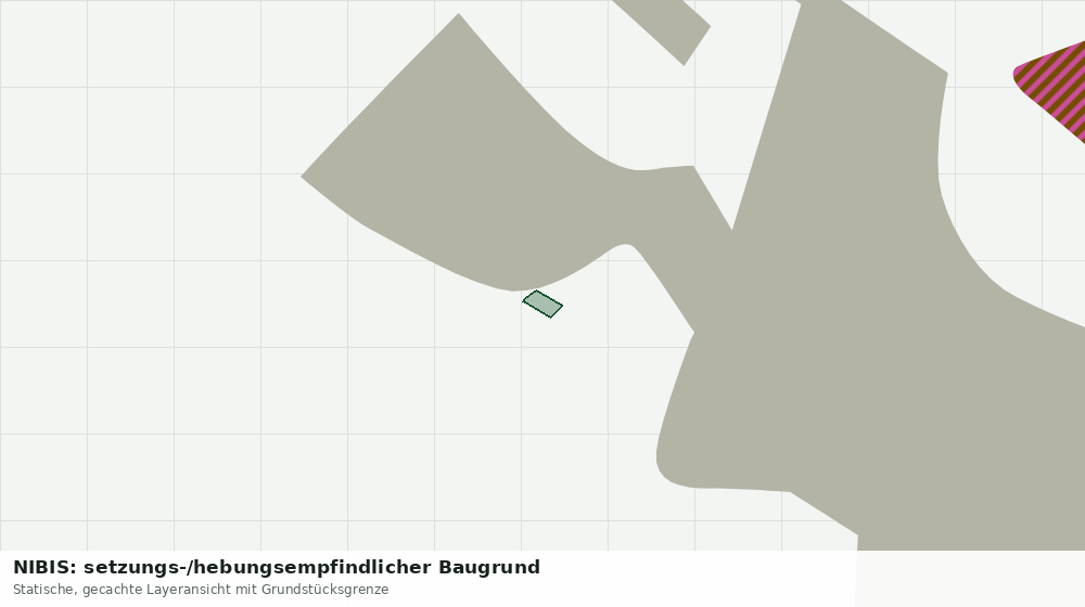Statische Kartenansicht: NIBIS: setzungs-/hebungsempfindlicher Baugrund
