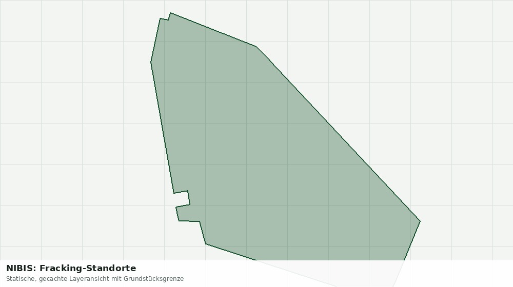 Statische Kartenansicht: NIBIS: Fracking-Standorte