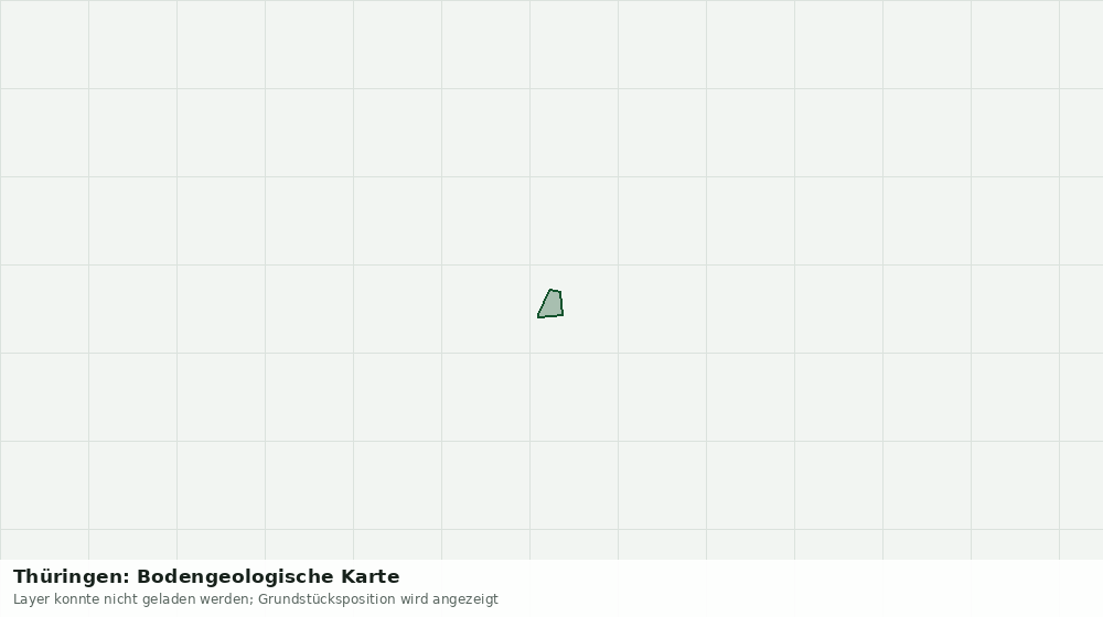 Statische Kartenansicht: Thüringen: Bodengeologische Karte