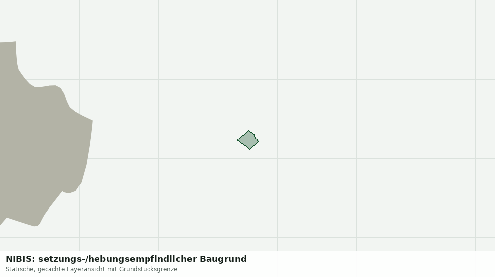 Statische Kartenansicht: NIBIS: setzungs-/hebungsempfindlicher Baugrund