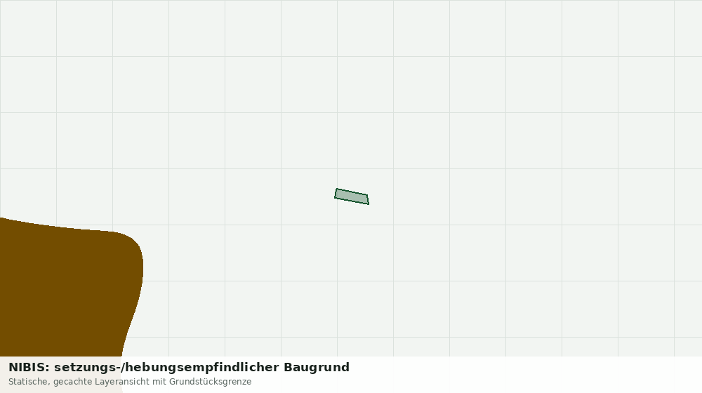 Statische Kartenansicht: NIBIS: setzungs-/hebungsempfindlicher Baugrund