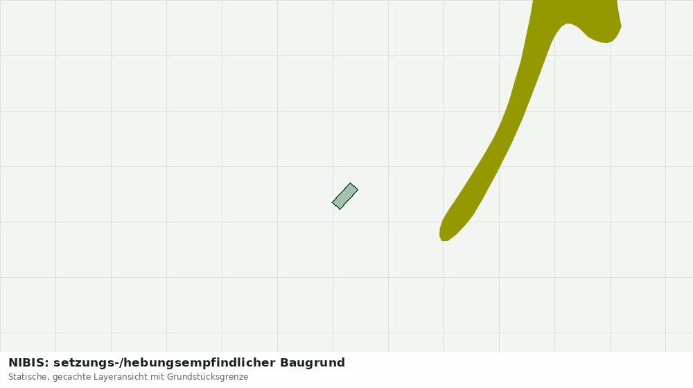 Statische Kartenansicht: NIBIS: setzungs-/hebungsempfindlicher Baugrund