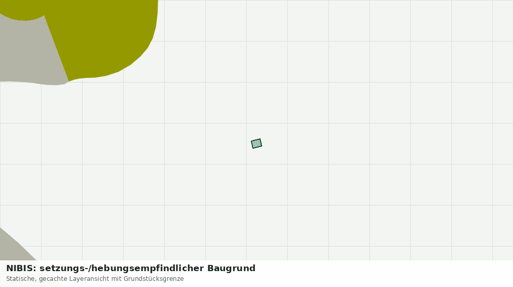Statische Kartenansicht: NIBIS: setzungs-/hebungsempfindlicher Baugrund