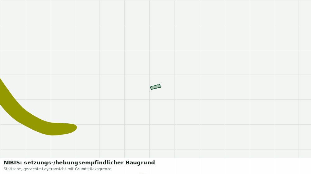 Statische Kartenansicht: NIBIS: setzungs-/hebungsempfindlicher Baugrund