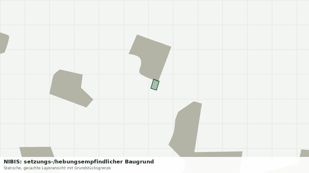 Statische Kartenansicht: NIBIS: setzungs-/hebungsempfindlicher Baugrund