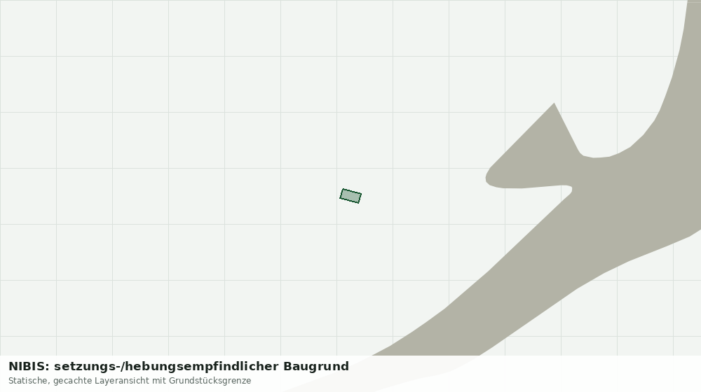 Statische Kartenansicht: NIBIS: setzungs-/hebungsempfindlicher Baugrund