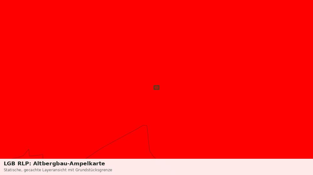 Statische Kartenansicht: LGB RLP: Altbergbau-Ampelkarte