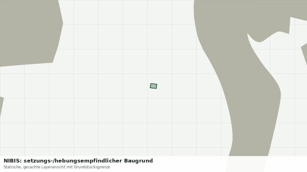 Statische Kartenansicht: NIBIS: setzungs-/hebungsempfindlicher Baugrund