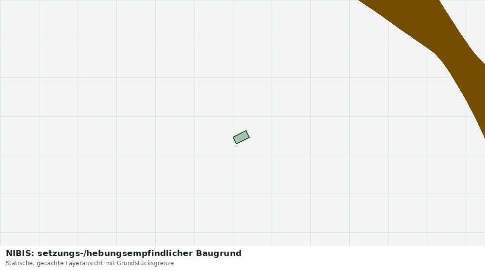 Statische Kartenansicht: NIBIS: setzungs-/hebungsempfindlicher Baugrund