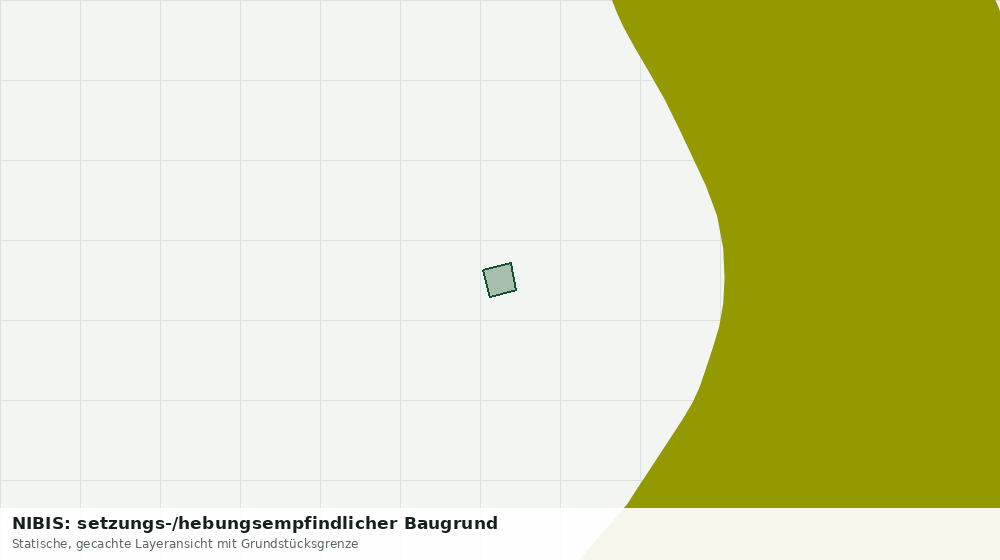 Statische Kartenansicht: NIBIS: setzungs-/hebungsempfindlicher Baugrund