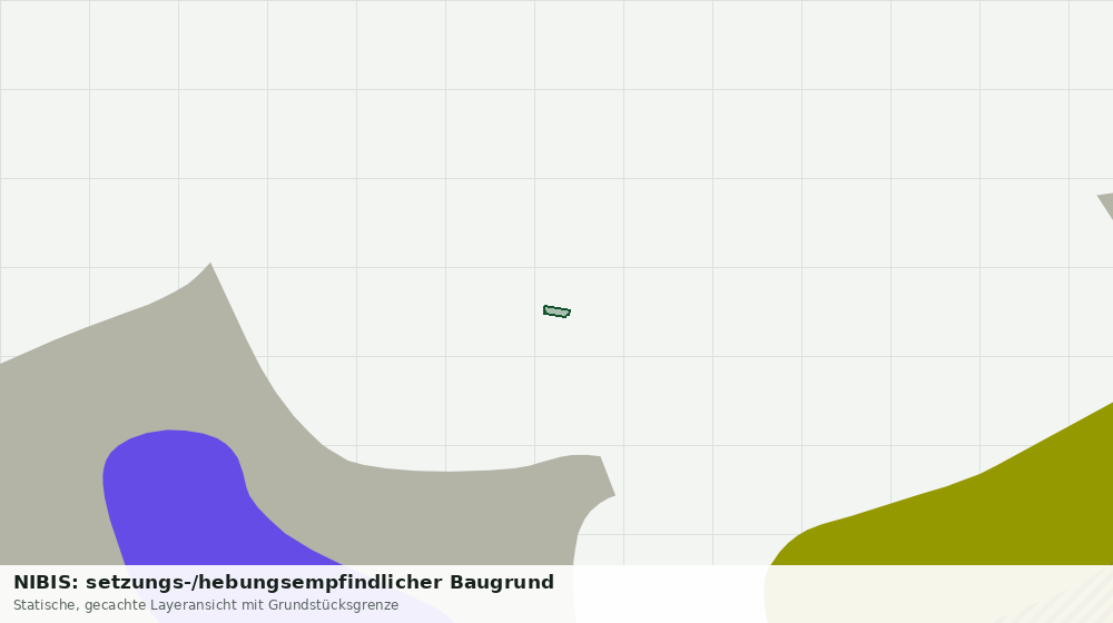 Statische Kartenansicht: NIBIS: setzungs-/hebungsempfindlicher Baugrund
