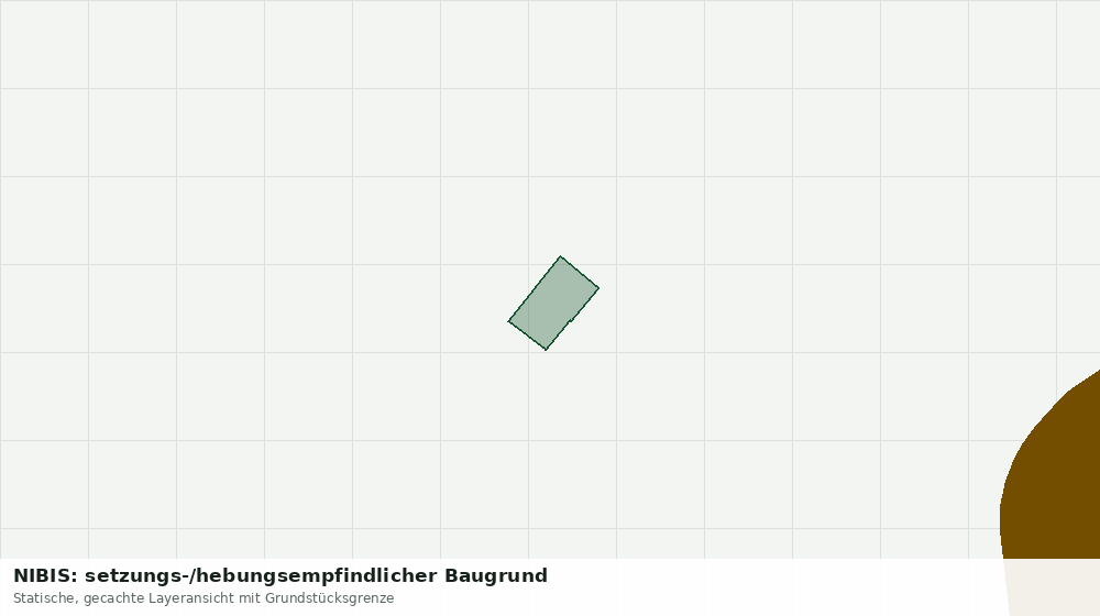Statische Kartenansicht: NIBIS: setzungs-/hebungsempfindlicher Baugrund