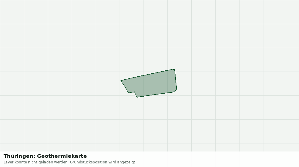 Statische Kartenansicht: Thüringen: Geothermiekarte