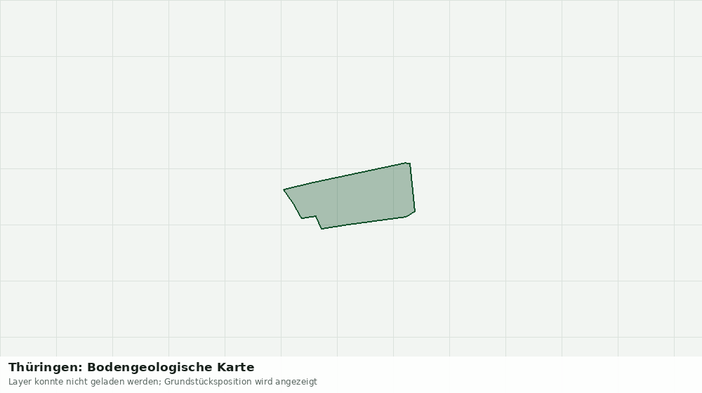Statische Kartenansicht: Thüringen: Bodengeologische Karte