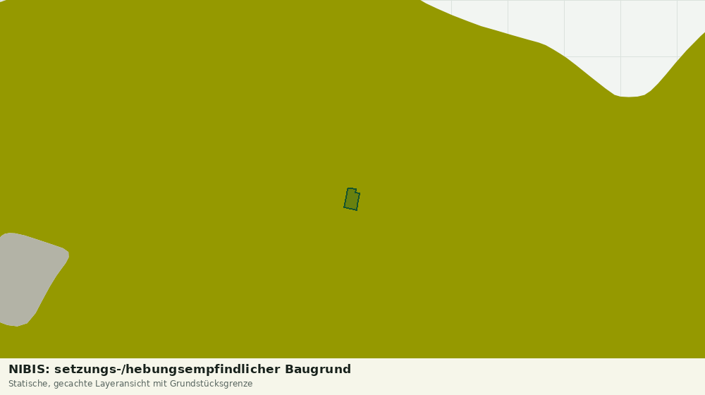 Statische Kartenansicht: NIBIS: setzungs-/hebungsempfindlicher Baugrund