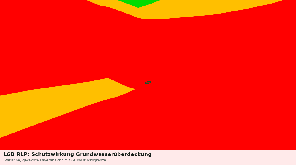 Statische Kartenansicht: LGB RLP: Schutzwirkung Grundwasserüberdeckung