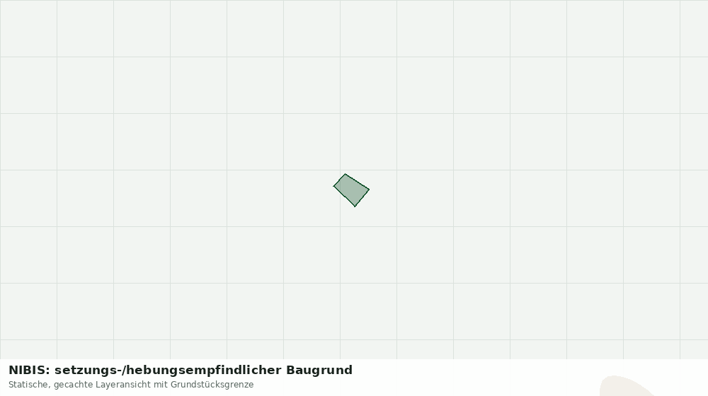 Statische Kartenansicht: NIBIS: setzungs-/hebungsempfindlicher Baugrund