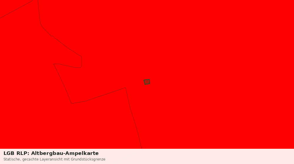 Statische Kartenansicht: LGB RLP: Altbergbau-Ampelkarte