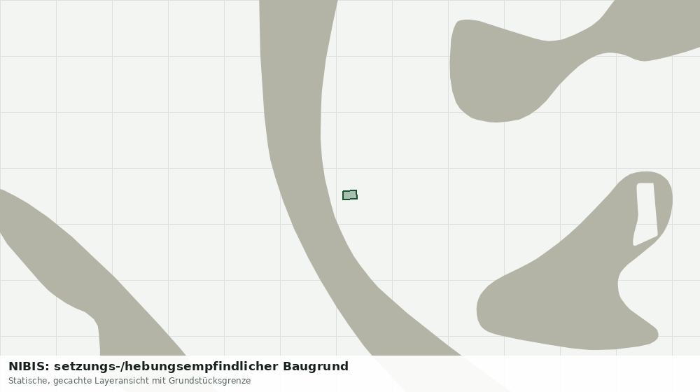 Statische Kartenansicht: NIBIS: setzungs-/hebungsempfindlicher Baugrund