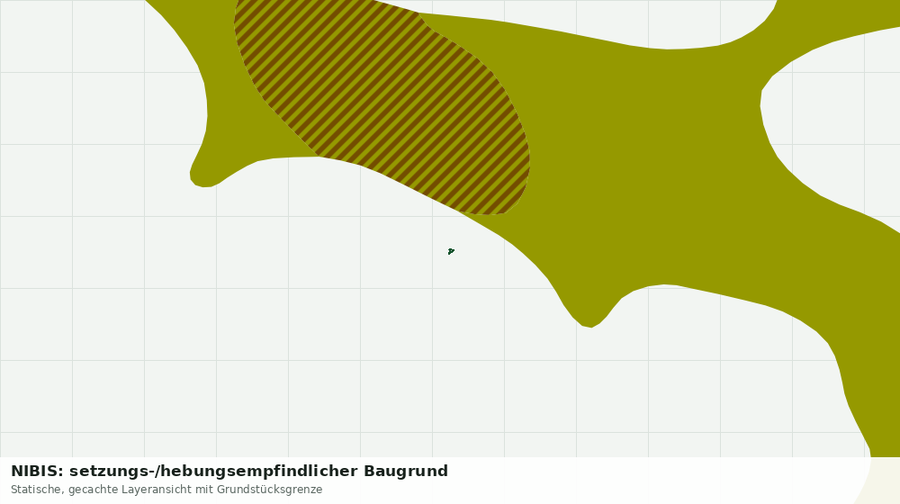 Statische Kartenansicht: NIBIS: setzungs-/hebungsempfindlicher Baugrund