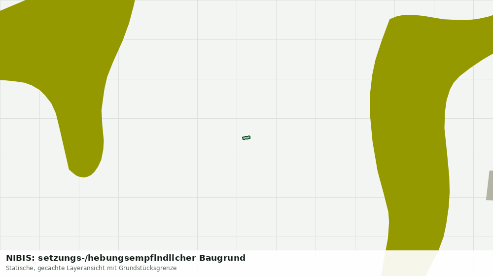 Statische Kartenansicht: NIBIS: setzungs-/hebungsempfindlicher Baugrund