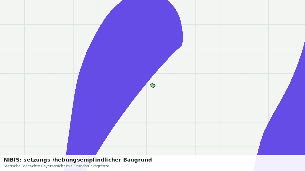 Statische Kartenansicht: NIBIS: setzungs-/hebungsempfindlicher Baugrund