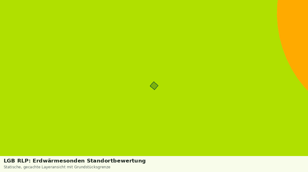 Statische Kartenansicht: LGB RLP: Erdwärmesonden Standortbewertung