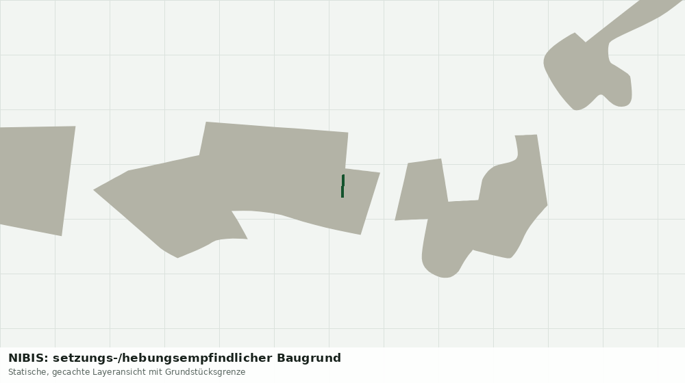 Statische Kartenansicht: NIBIS: setzungs-/hebungsempfindlicher Baugrund