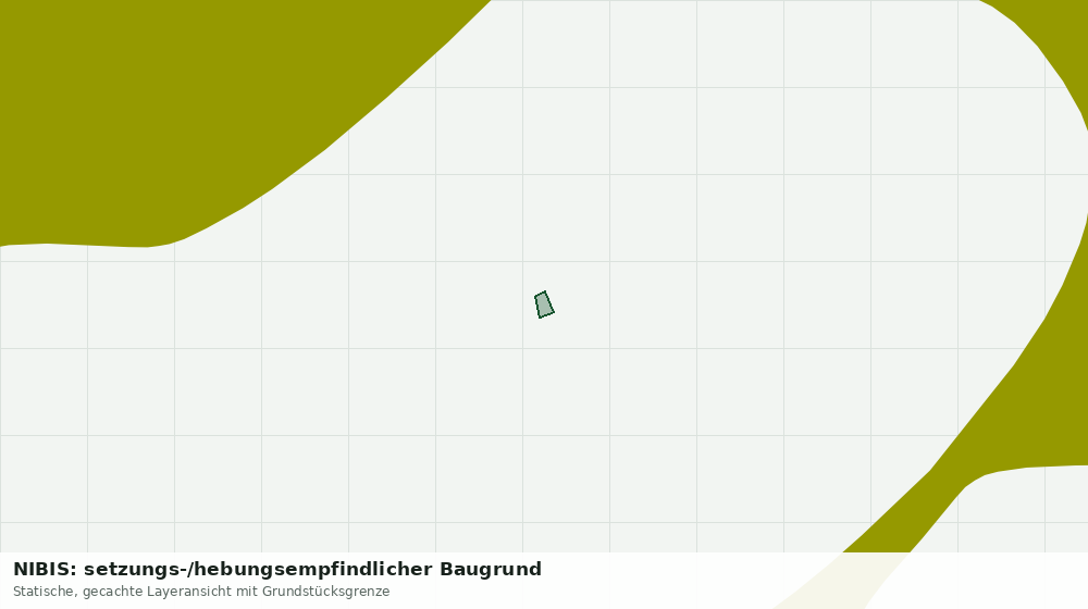 Statische Kartenansicht: NIBIS: setzungs-/hebungsempfindlicher Baugrund