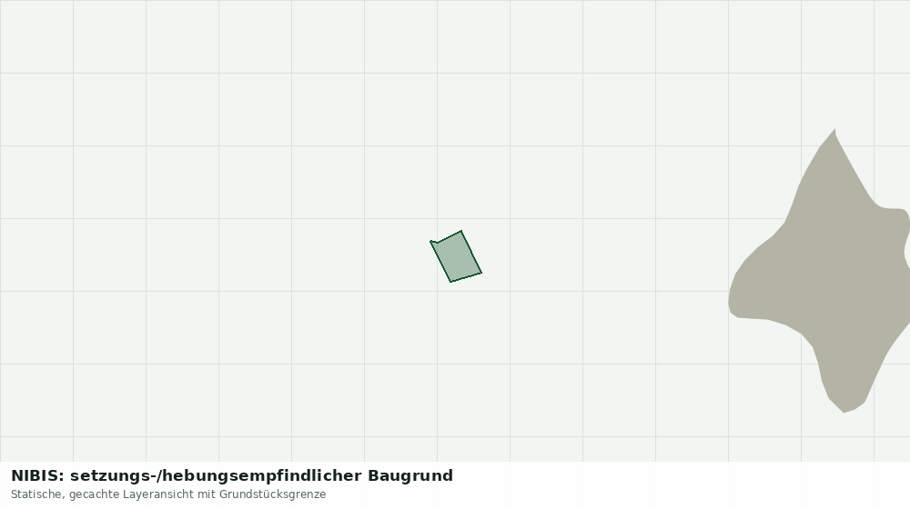 Statische Kartenansicht: NIBIS: setzungs-/hebungsempfindlicher Baugrund
