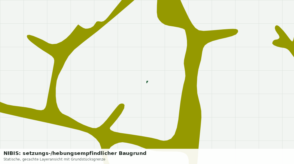 Statische Kartenansicht: NIBIS: setzungs-/hebungsempfindlicher Baugrund