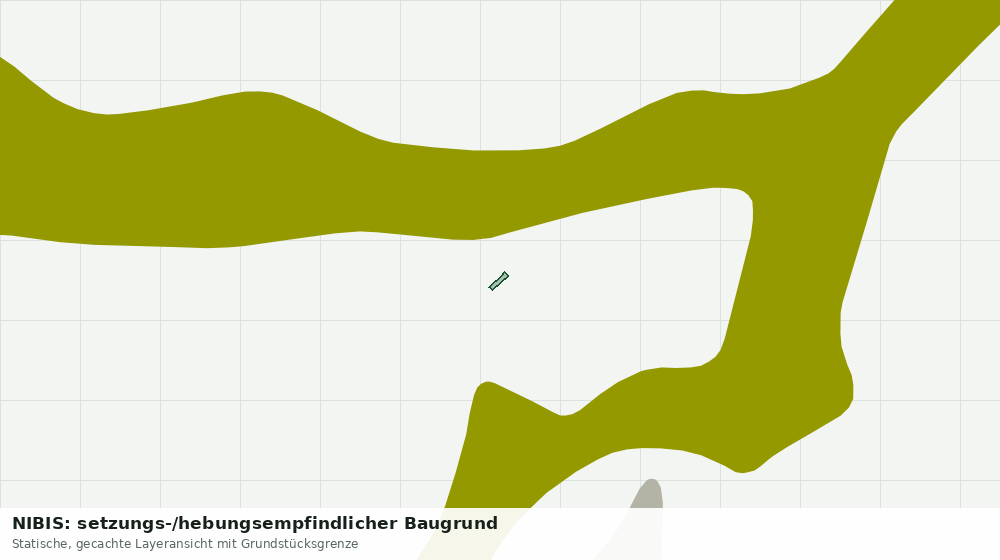 Statische Kartenansicht: NIBIS: setzungs-/hebungsempfindlicher Baugrund
