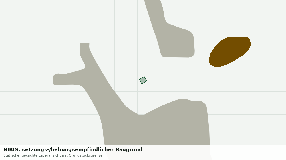 Statische Kartenansicht: NIBIS: setzungs-/hebungsempfindlicher Baugrund