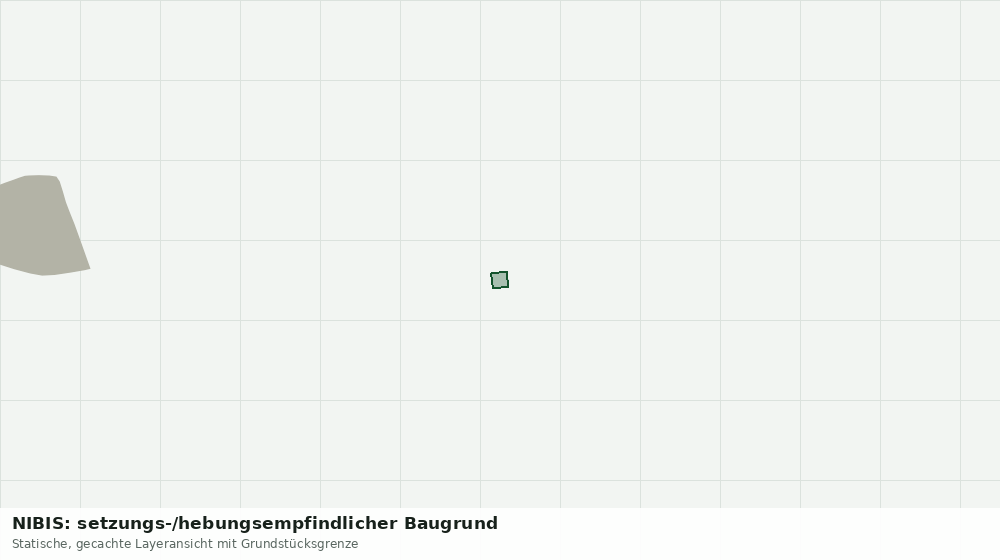 Statische Kartenansicht: NIBIS: setzungs-/hebungsempfindlicher Baugrund