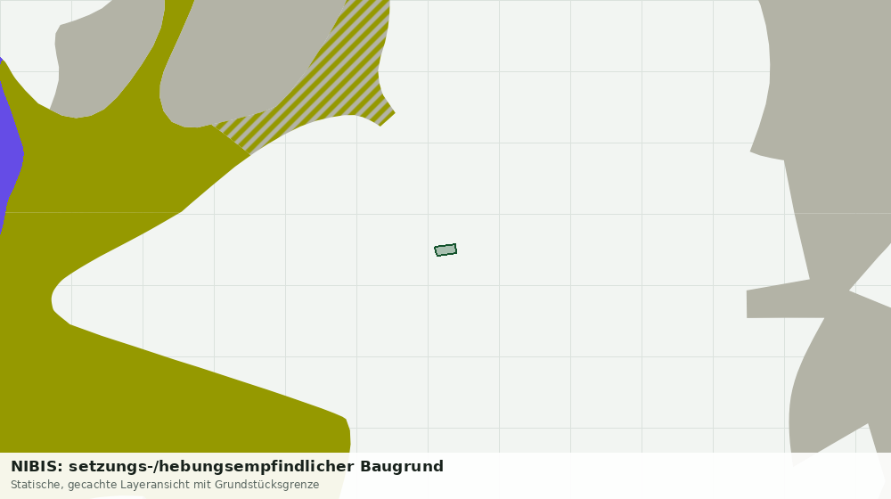 Statische Kartenansicht: NIBIS: setzungs-/hebungsempfindlicher Baugrund