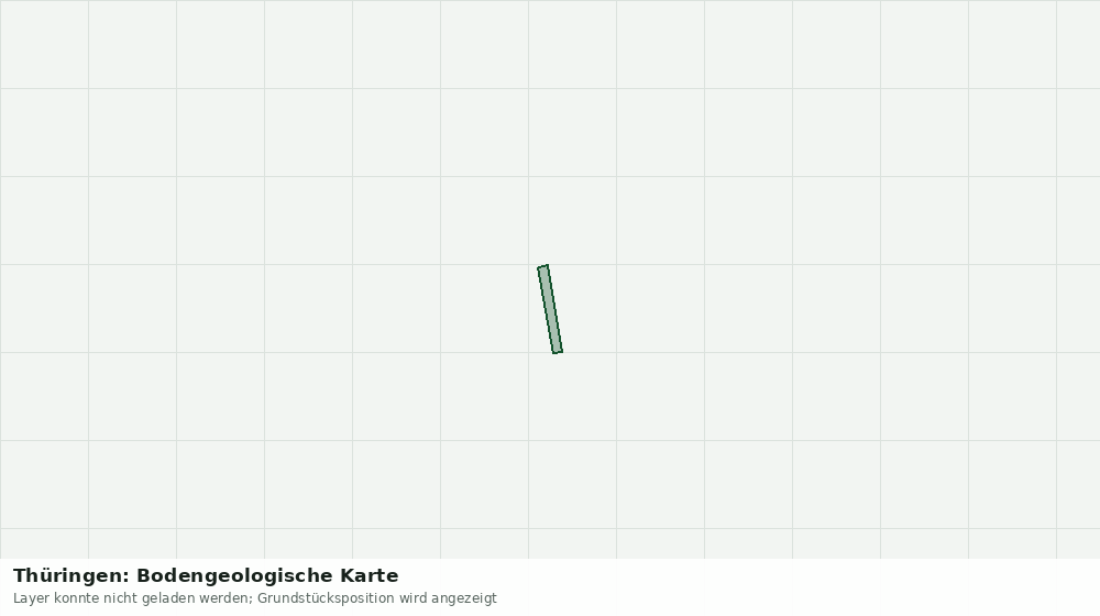 Statische Kartenansicht: Thüringen: Bodengeologische Karte