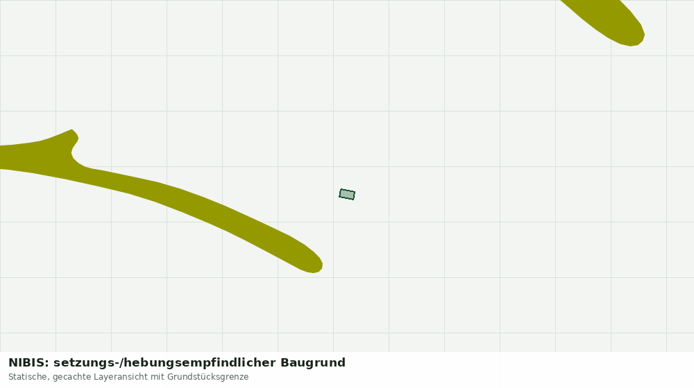 Statische Kartenansicht: NIBIS: setzungs-/hebungsempfindlicher Baugrund
