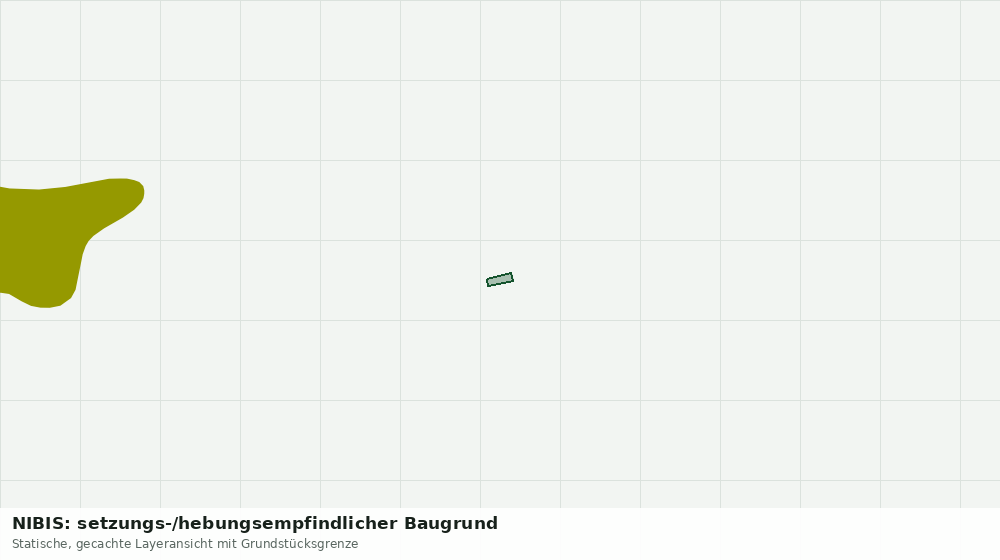 Statische Kartenansicht: NIBIS: setzungs-/hebungsempfindlicher Baugrund