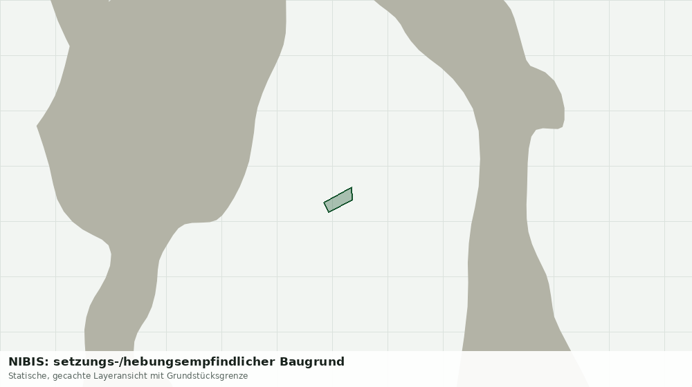 Statische Kartenansicht: NIBIS: setzungs-/hebungsempfindlicher Baugrund