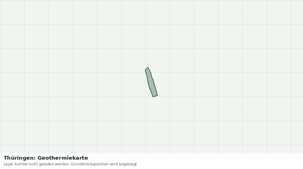 Statische Kartenansicht: Thüringen: Geothermiekarte