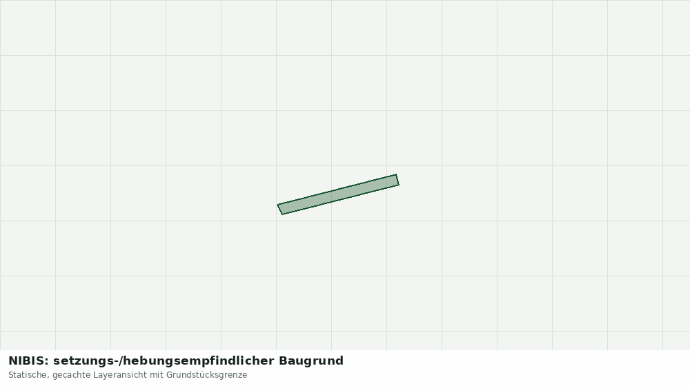 Statische Kartenansicht: NIBIS: setzungs-/hebungsempfindlicher Baugrund