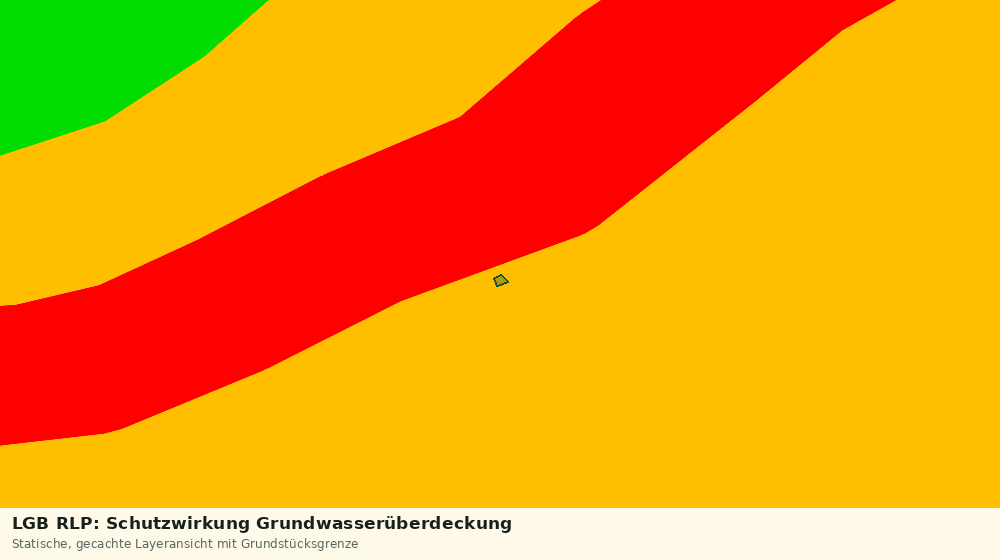 Statische Kartenansicht: LGB RLP: Schutzwirkung Grundwasserüberdeckung